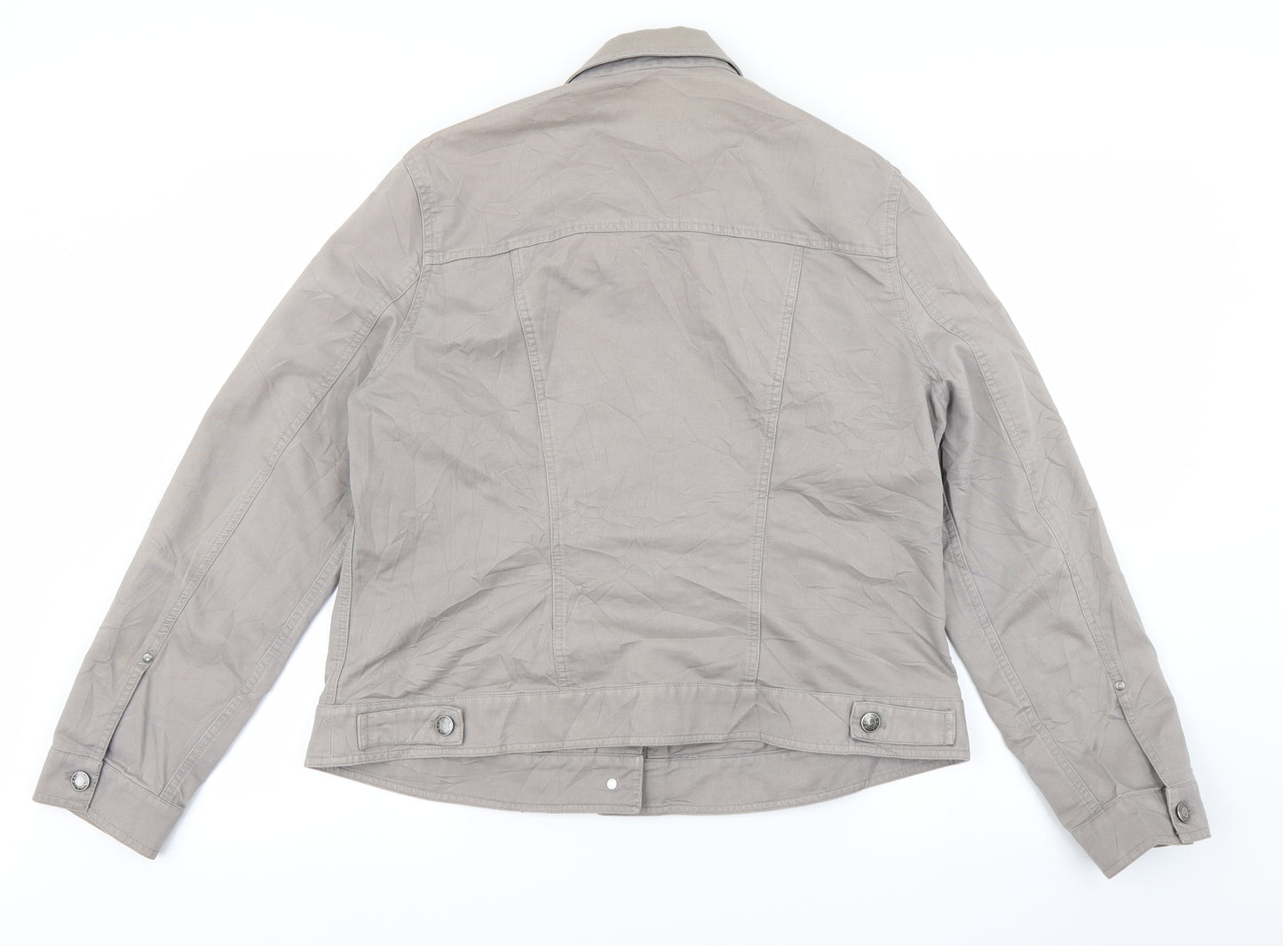 Maine Womens Grey  Denim Jacket  Size 18