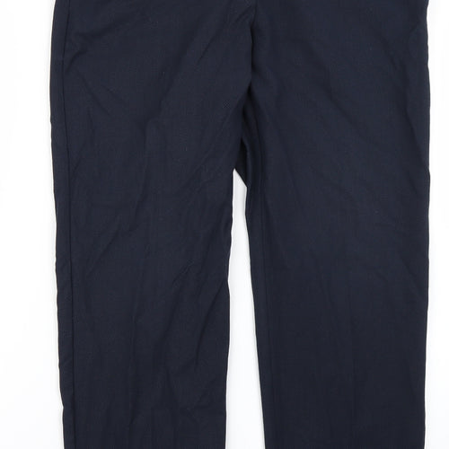 M&S Collection Womens Blue   Trousers  Size 14 L24 in