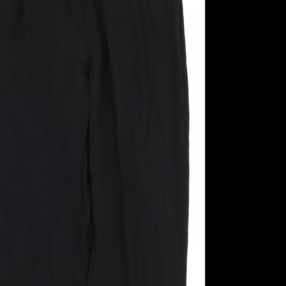 H&M Womens Black   Trousers  Size 14 L24 in