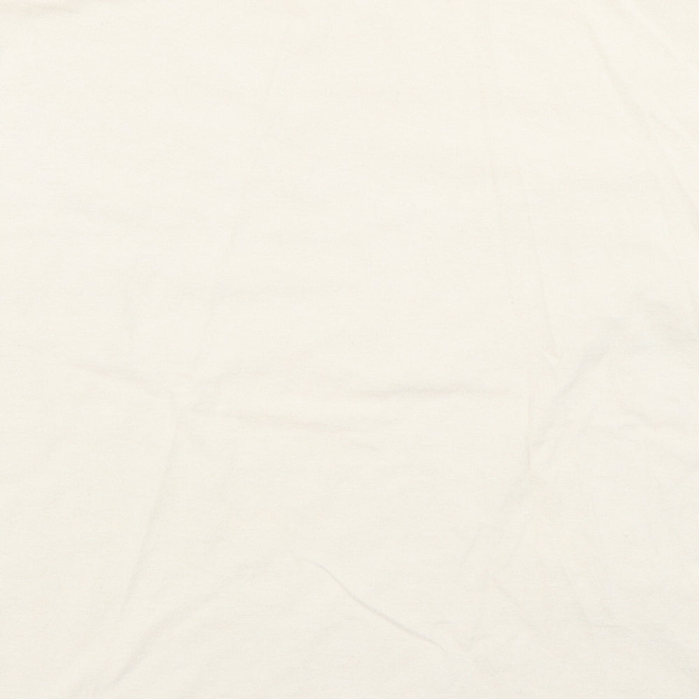 Pretty Little Thing Womens Beige   Basic T-Shirt Size S