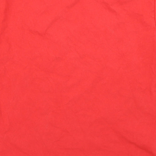 Fruit of the Loom Boys Red   Basic T-Shirt Size 9-10 Years