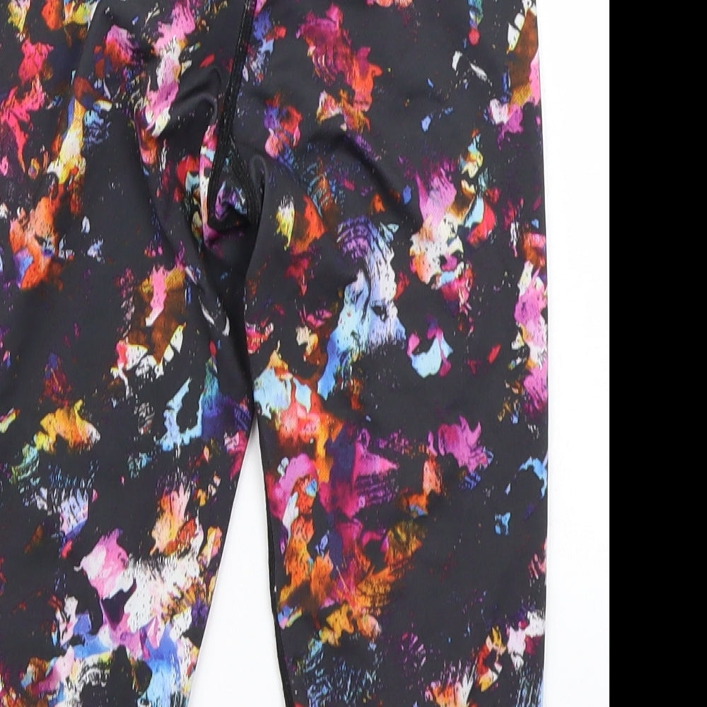 USA Pro Girls Black   Biker Shorts Size 7-8 Years
