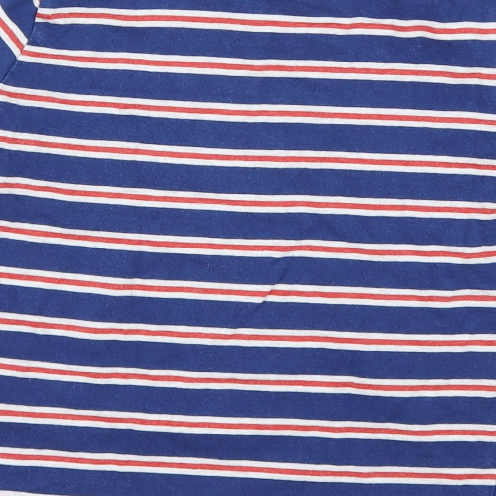 TU Boys Blue Striped  Basic T-Shirt Size 4 Years
