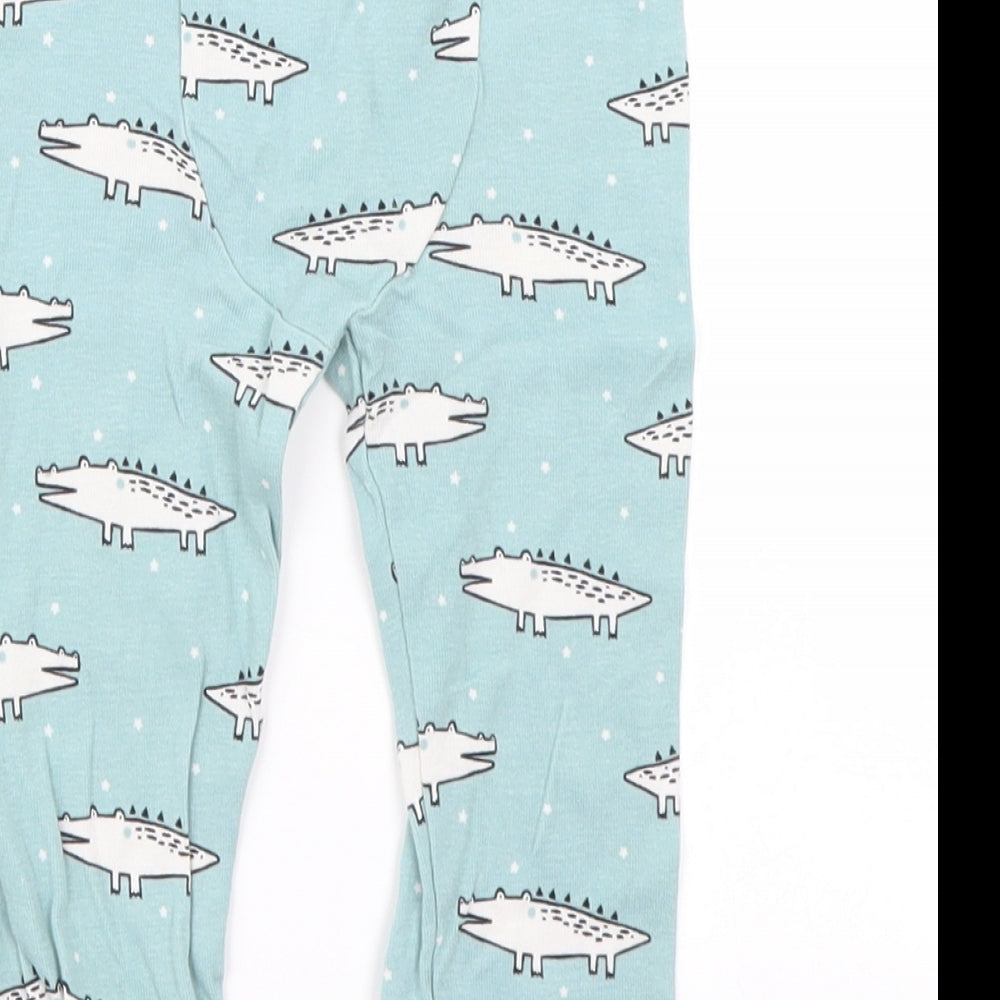 TU Boys Blue Spotted  Sweatpants Trousers Size 18-24 Months