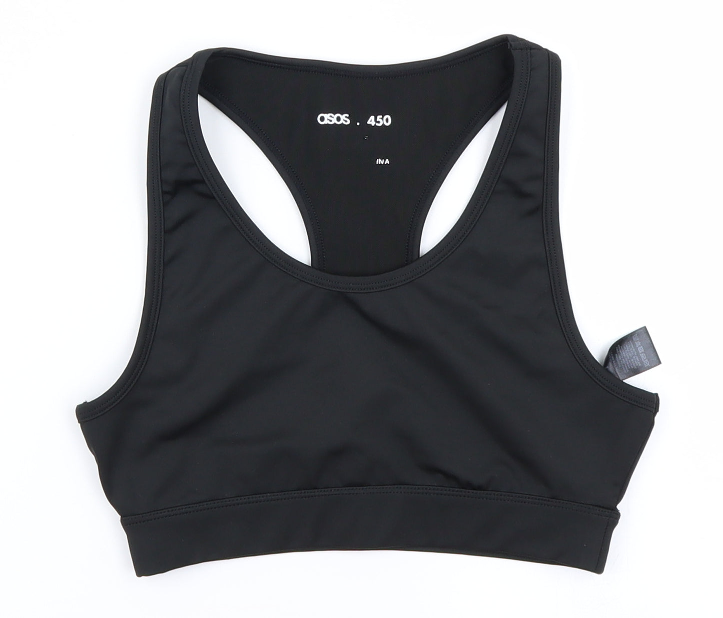 ASOS Womens Black   Cropped Tank Size 8