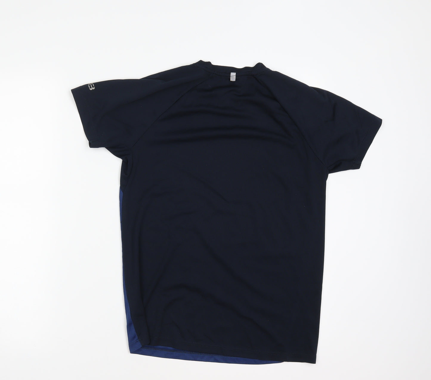 Qwick dry Mens Blue   Basic T-Shirt Size S