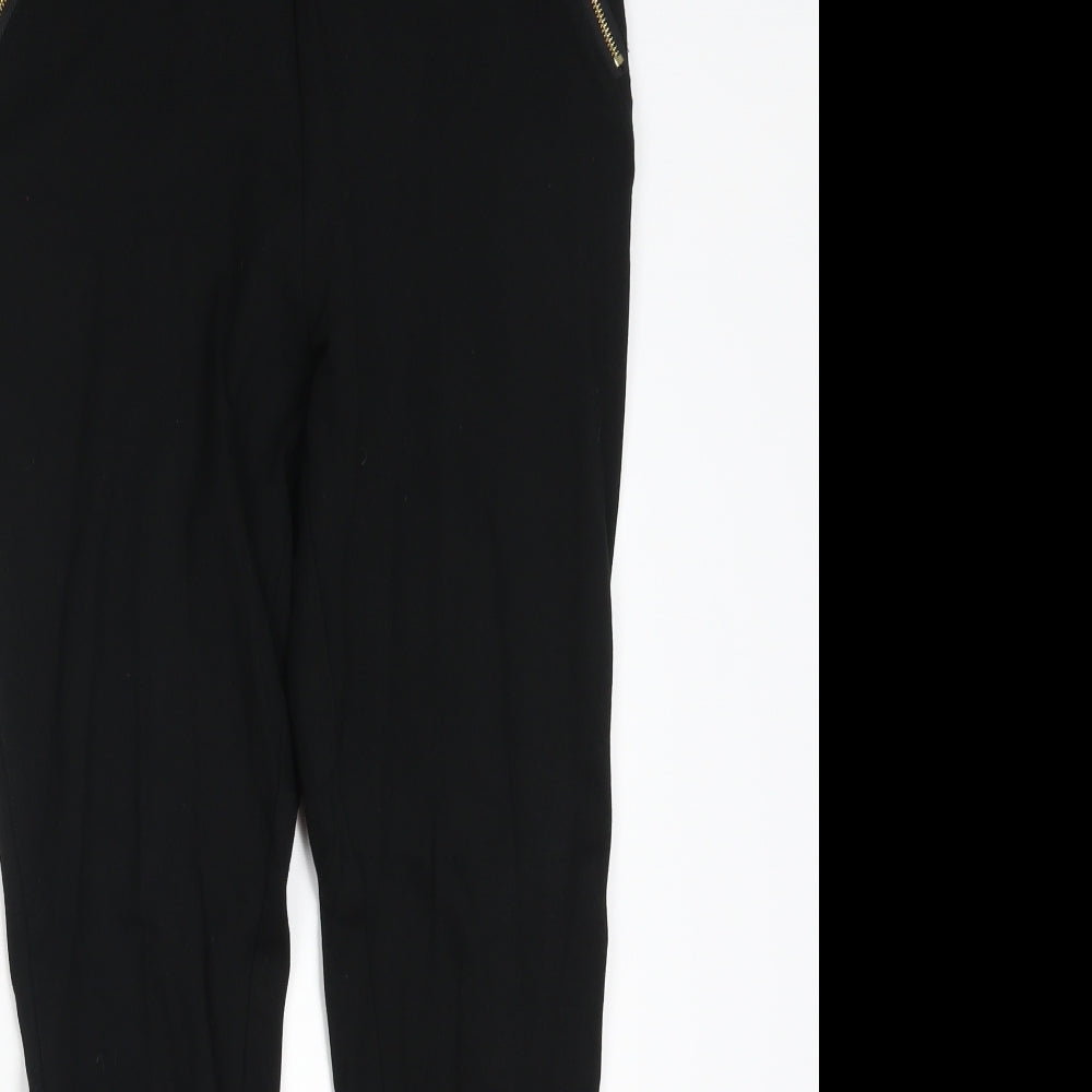 New Look Womens Black   Carrot Leggings Size 12 L26 in
