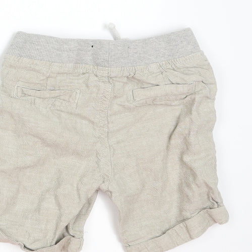 Denim & Co. Boys Beige   Cropped Trousers Size 18-24 Months  - shorts