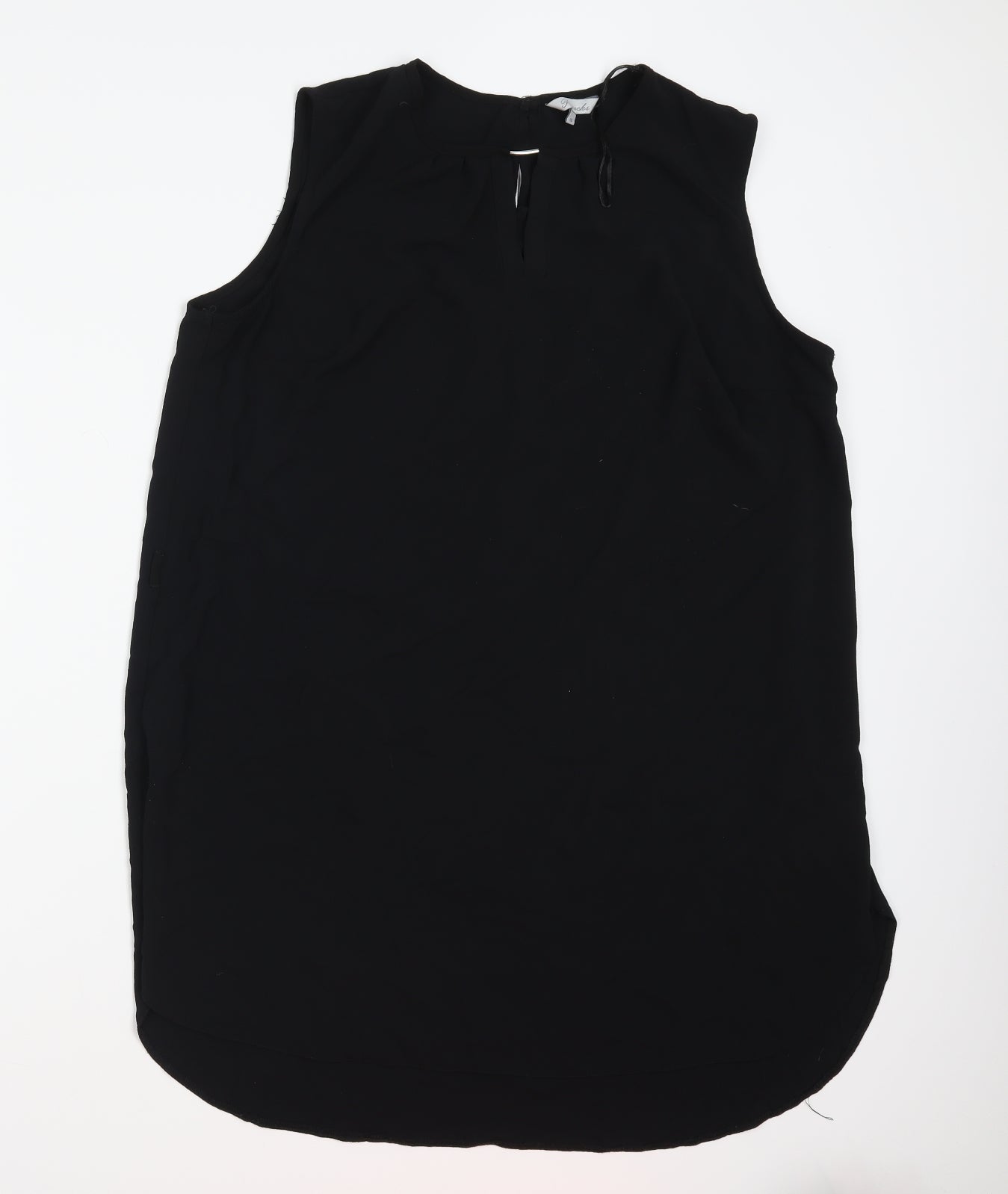 Peacocks Womens Black   Camisole Blouse Size 18
