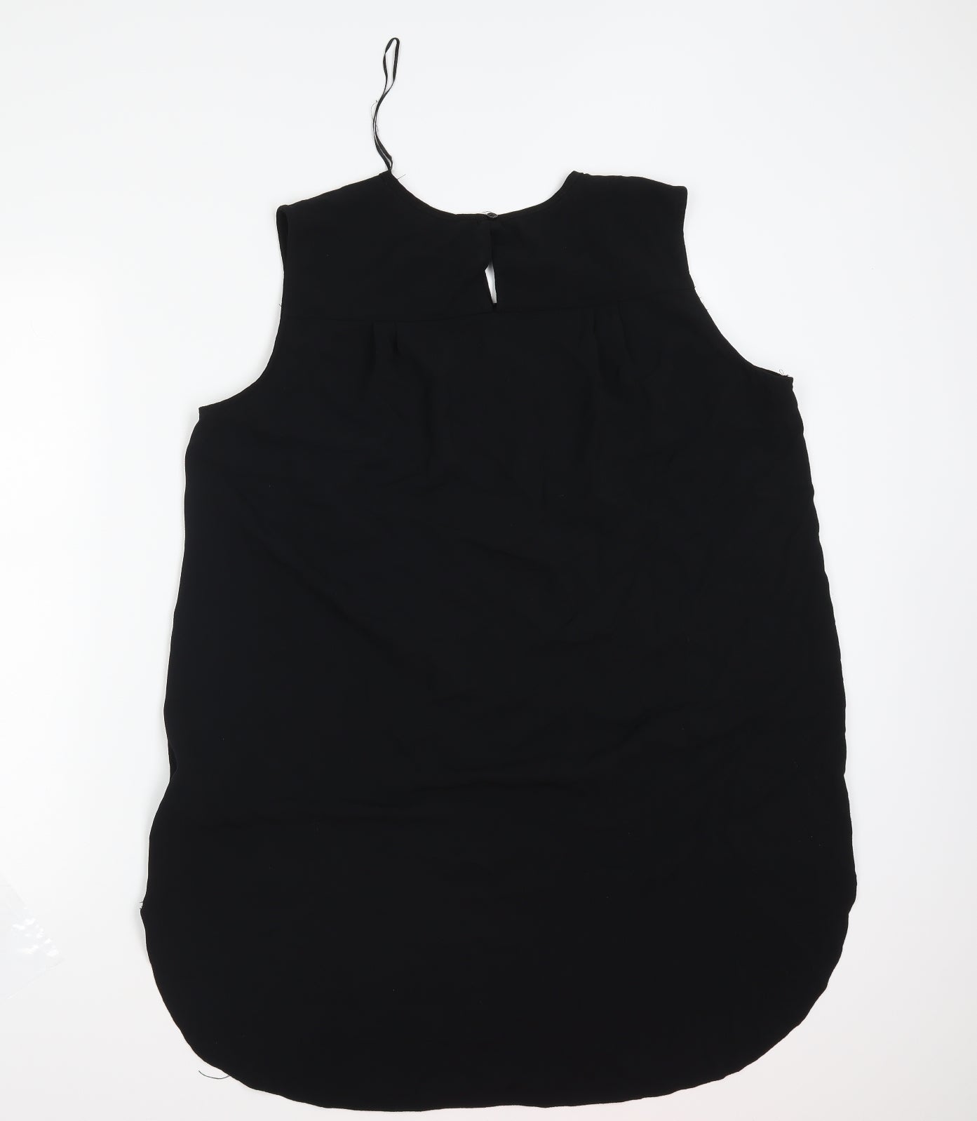 Peacocks Womens Black   Camisole Blouse Size 18