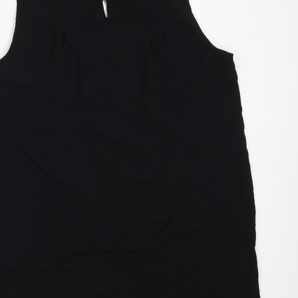 Peacocks Womens Black   Camisole Blouse Size 18