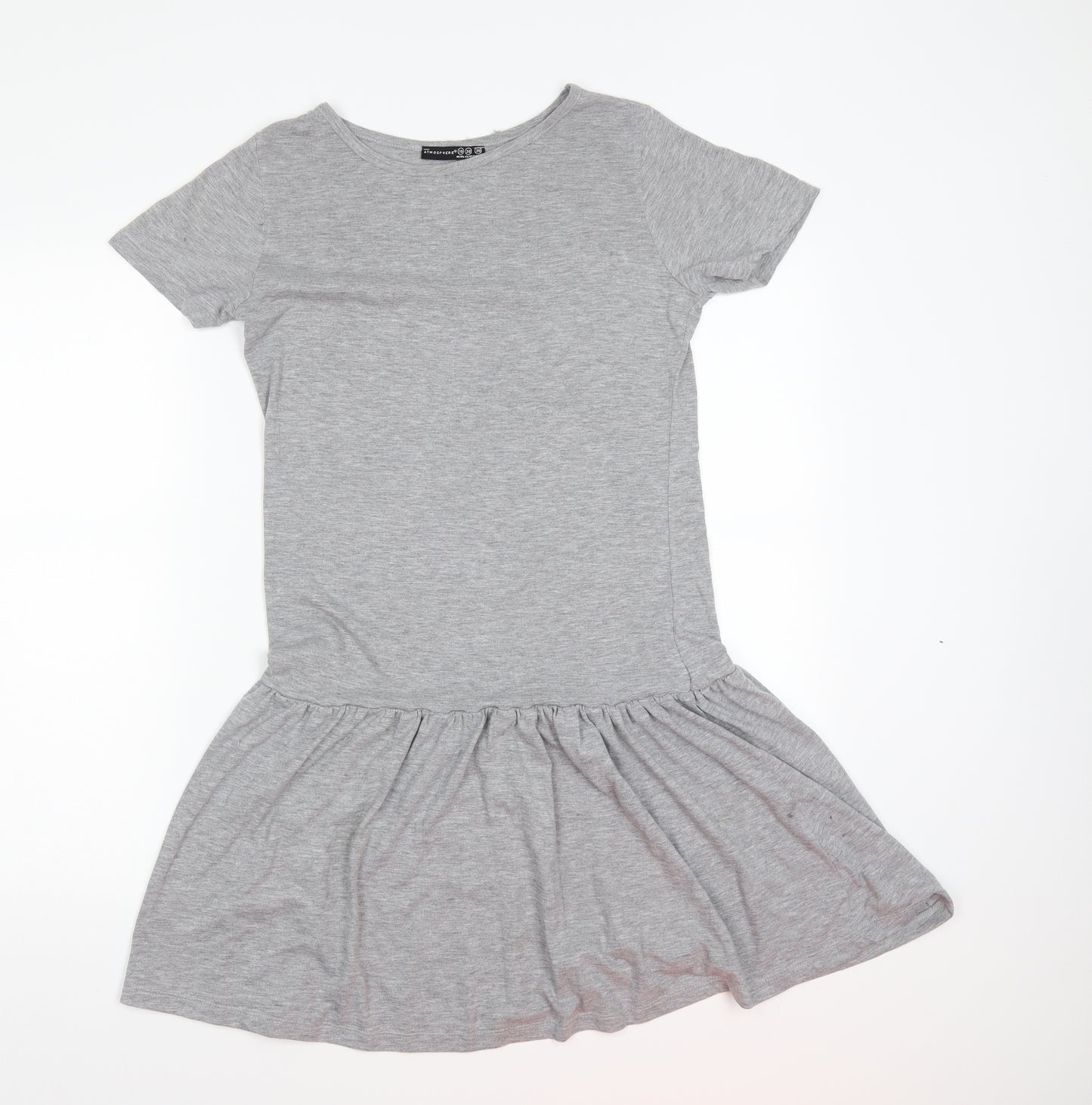 Primark Womens Grey   T-Shirt Dress  Size 10