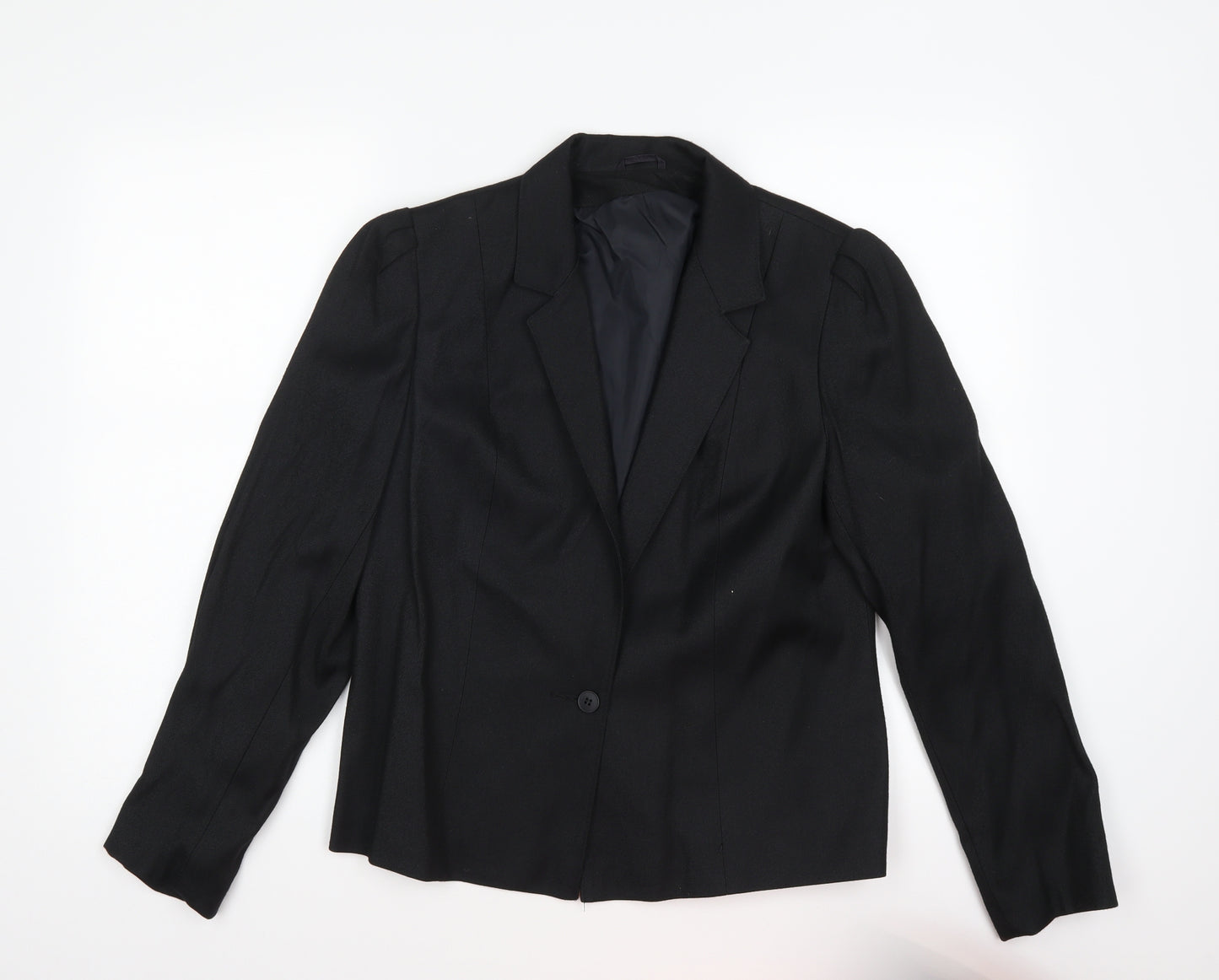Preworn Womens Black   Jacket  Size 14