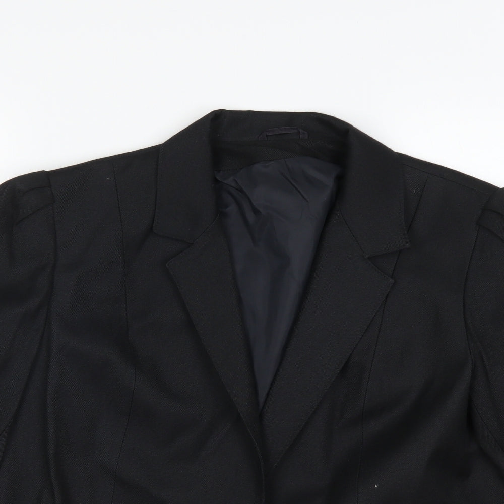 Preworn Womens Black   Jacket  Size 14