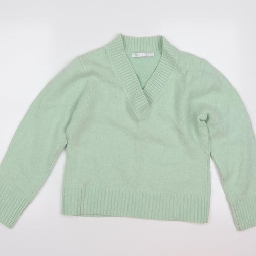 AMARANTO Womens Green   Pullover Jumper Size 16