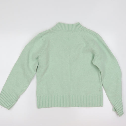 AMARANTO Womens Green   Pullover Jumper Size 16