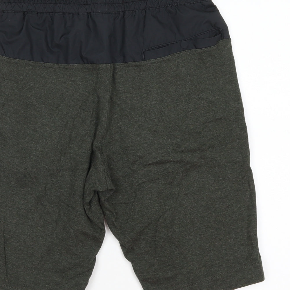 Nike Mens Green   Sweat Shorts Size XS