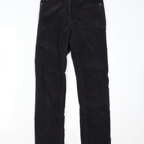 Marks and Spencer Womens Black  Corduroy Skinny Jeans Size 6 L29 in