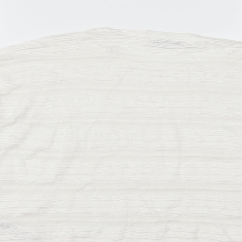 Wallis Womens White   Pullover Jumper Size S