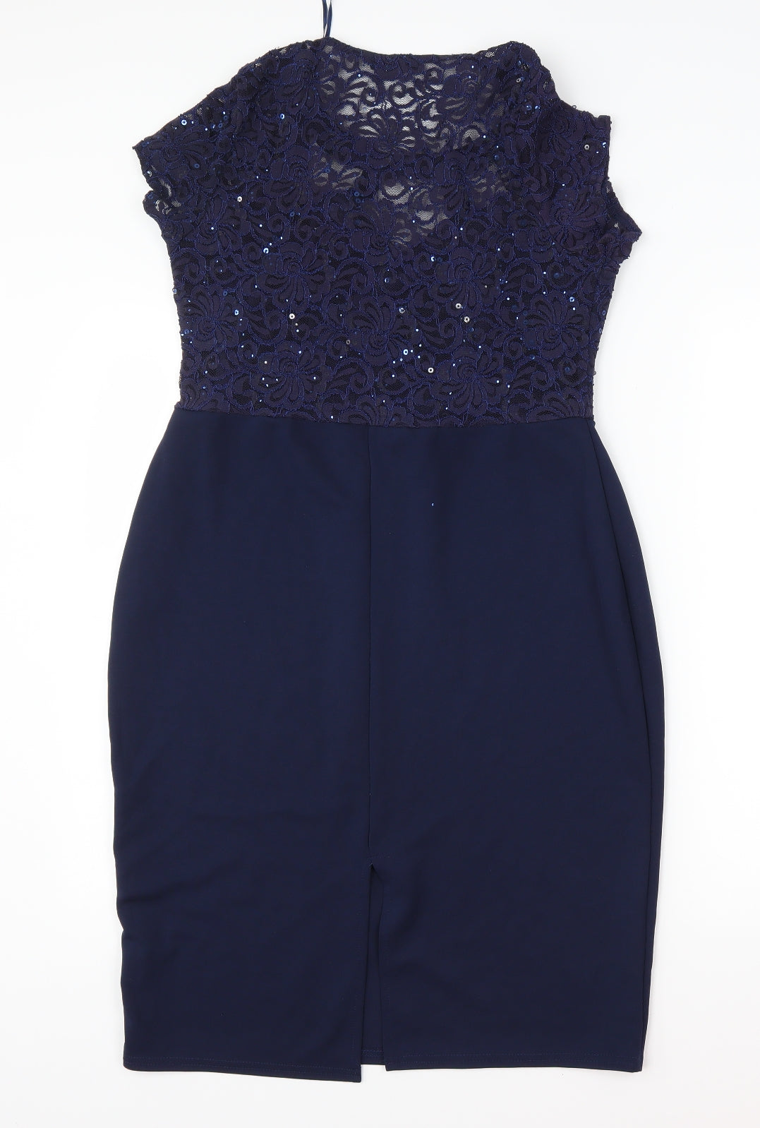 Quiz Womens Blue   Pencil Dress  Size 18
