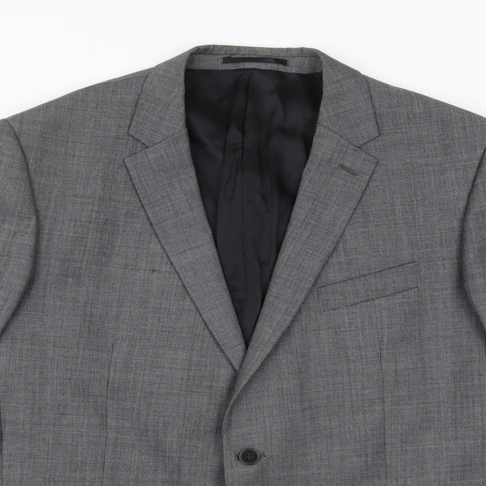 Ben Sherman Mens Grey   Jacket Suit Jacket Size 44