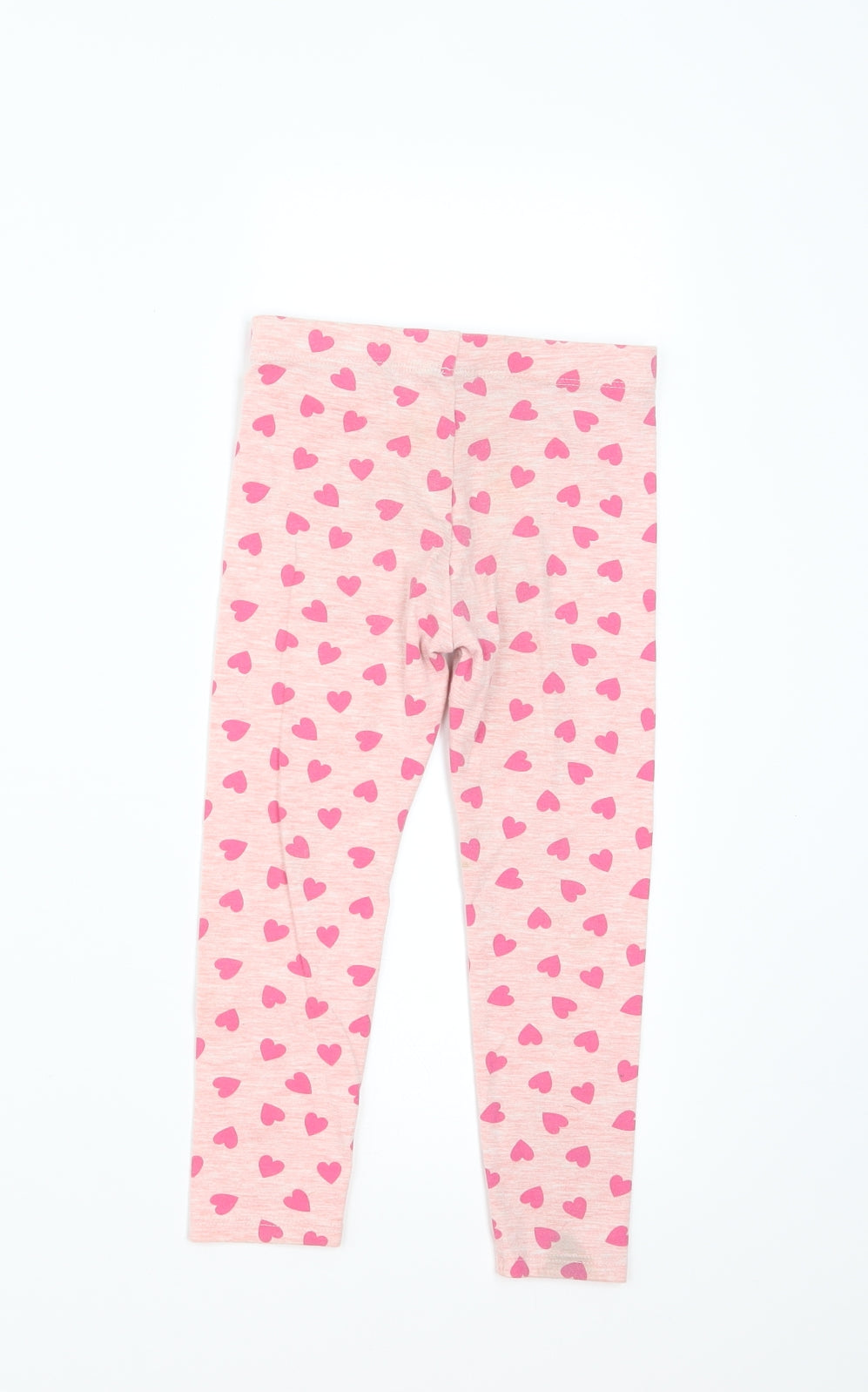 George Girls Pink Geometric  Carrot Trousers Size 3-4 Years - PAW PATROL