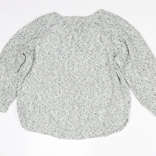 Indigo Womens Grey   Pullover Jumper Size 14