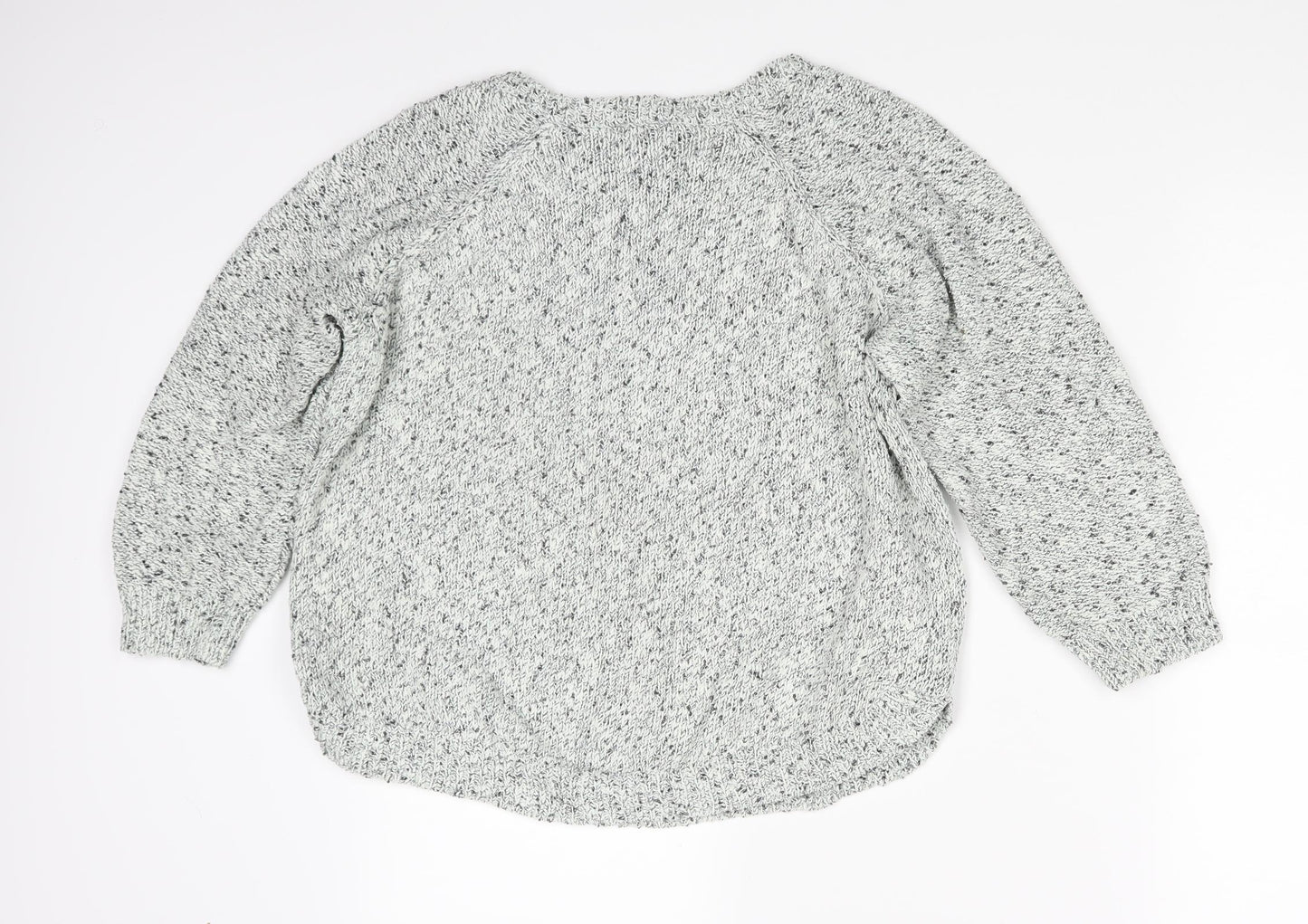 Indigo Womens Grey   Pullover Jumper Size 14
