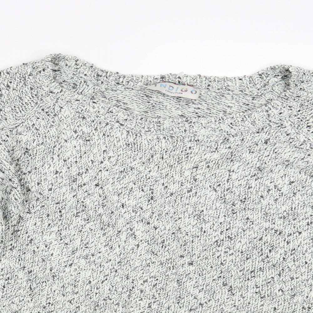 Indigo Womens Grey   Pullover Jumper Size 14