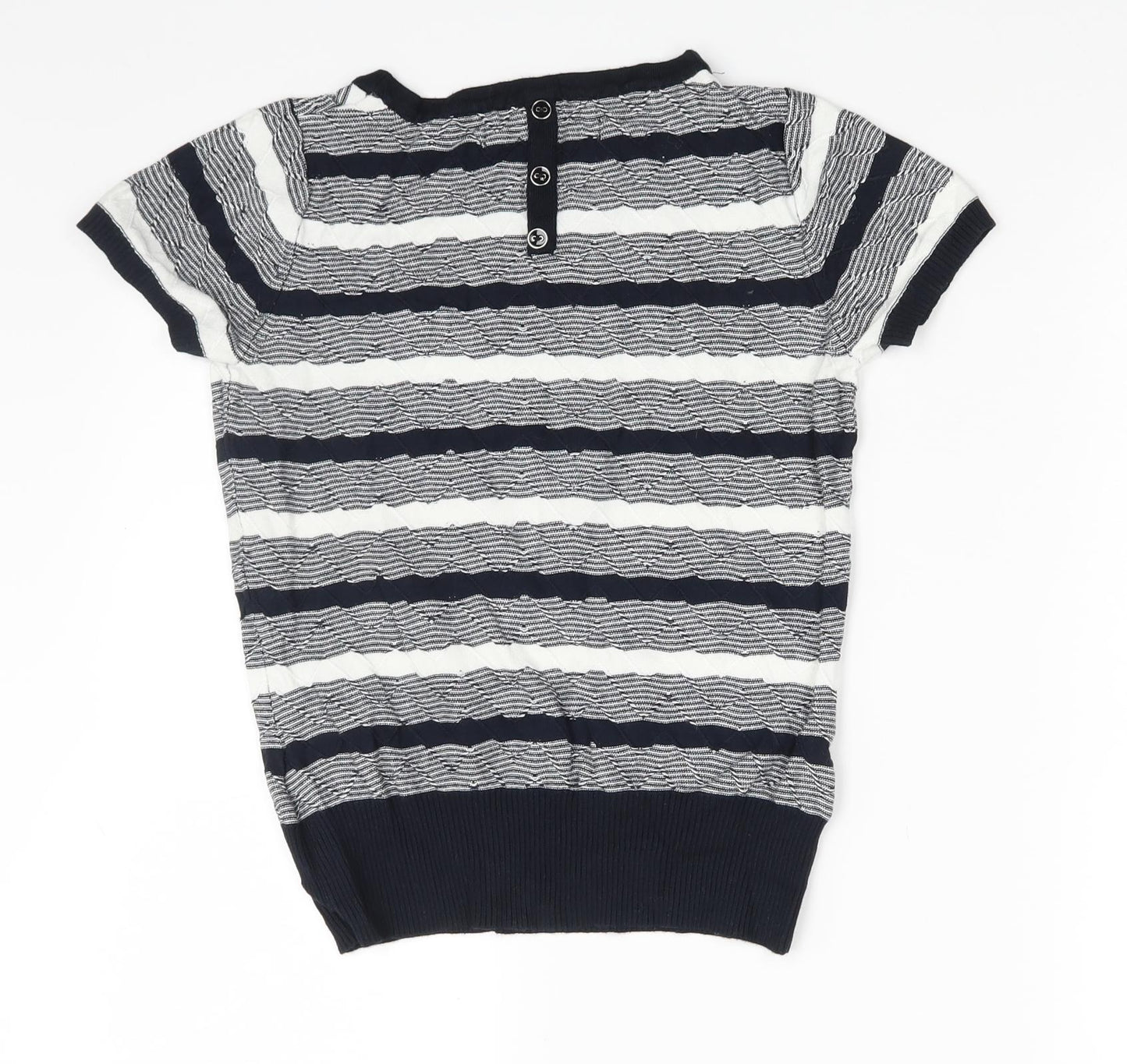 Principles Womens Multicoloured Striped  Pullover Jumper Size 8