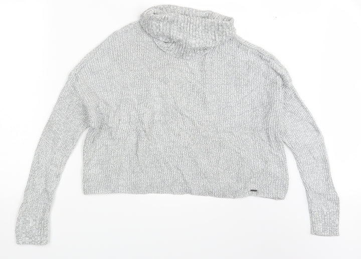 Hollister Womens Grey   Pullover Jumper Size S