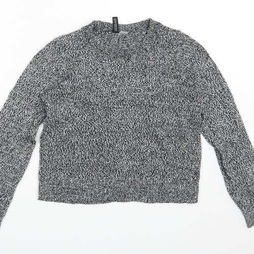 Divided Womens Grey   Pullover Jumper Size S