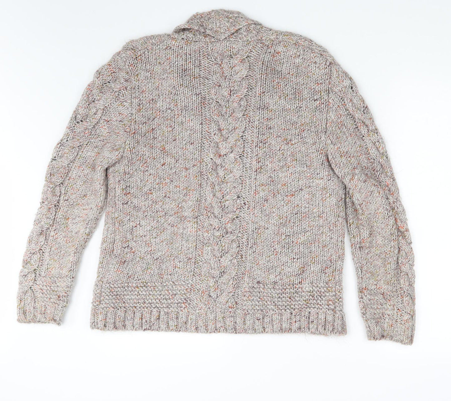 Indigo Womens Grey   Cardigan Jumper Size 14