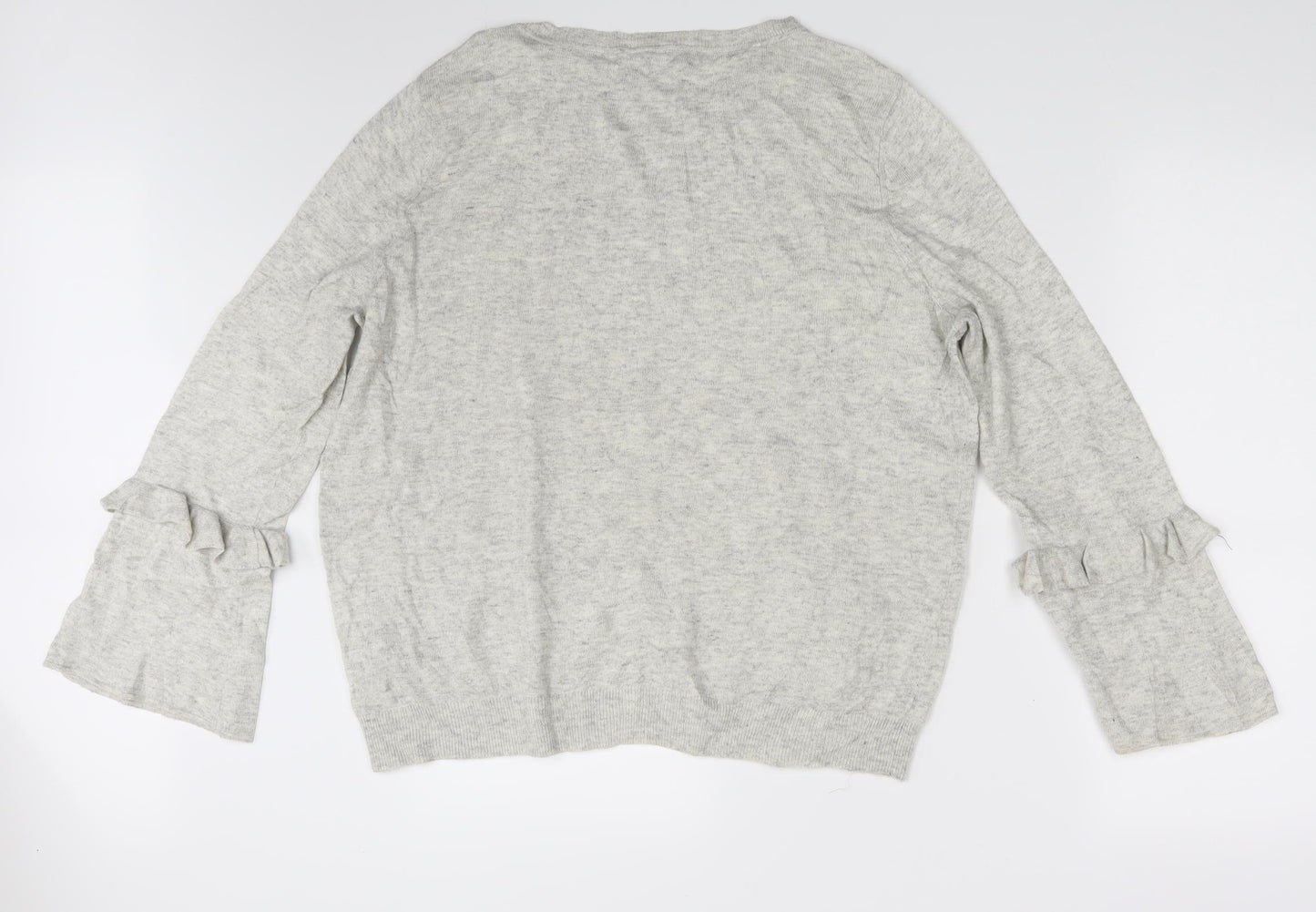 Wallis Womens Grey   Pullover Sweatshirt Size 18