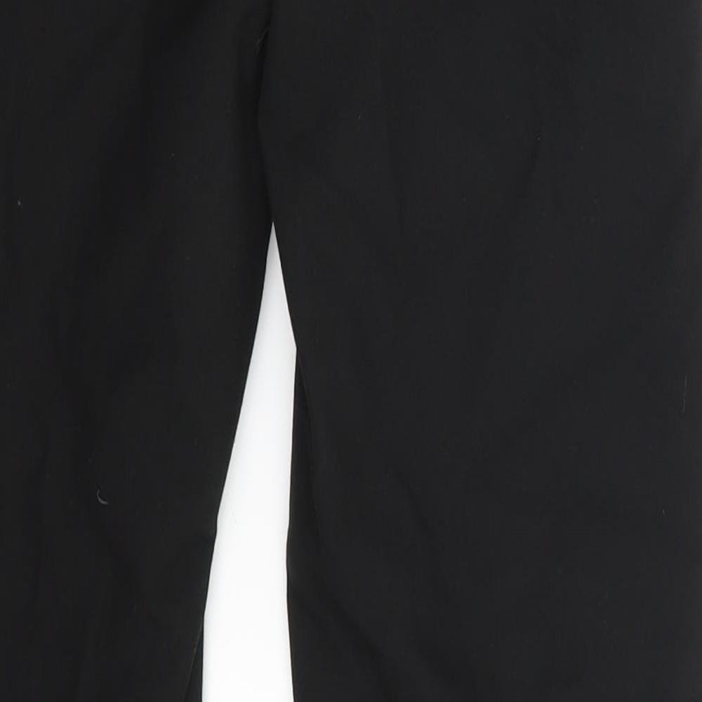 M&S Boys Black   Chino Trousers Size 10-11 Years