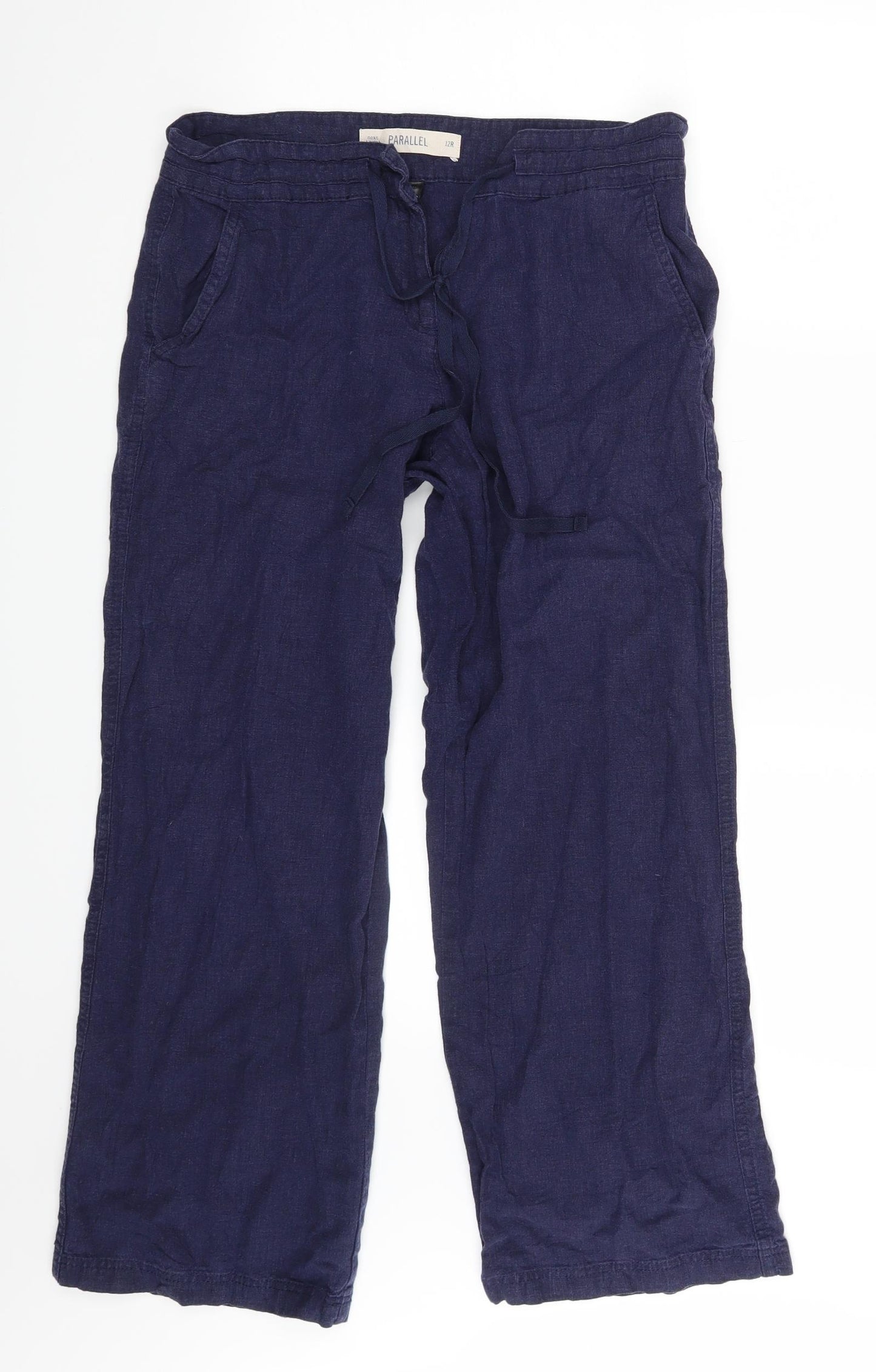 Parallel Womens Blue   Sweatpants Trousers Size 12 L27 in