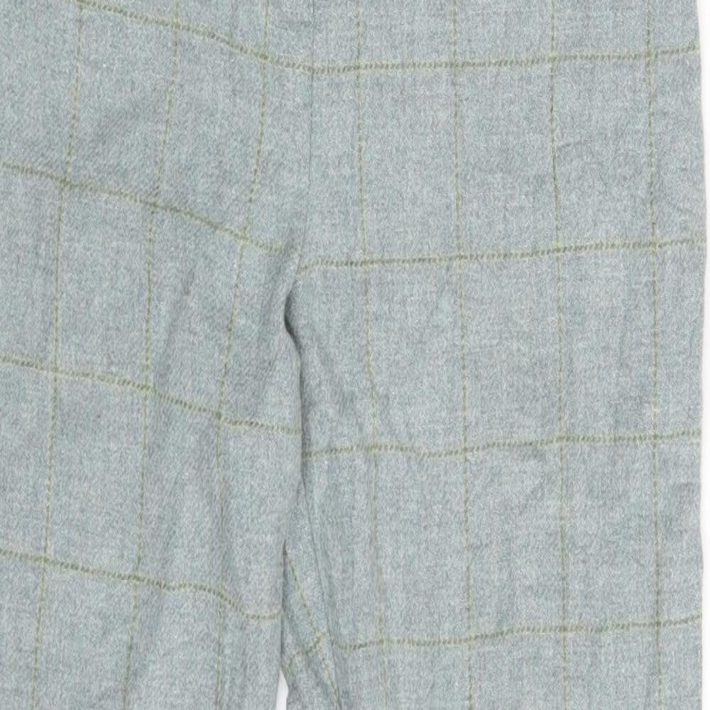 NEXT Womens Grey Striped  Trousers  Size 12 L28 in
