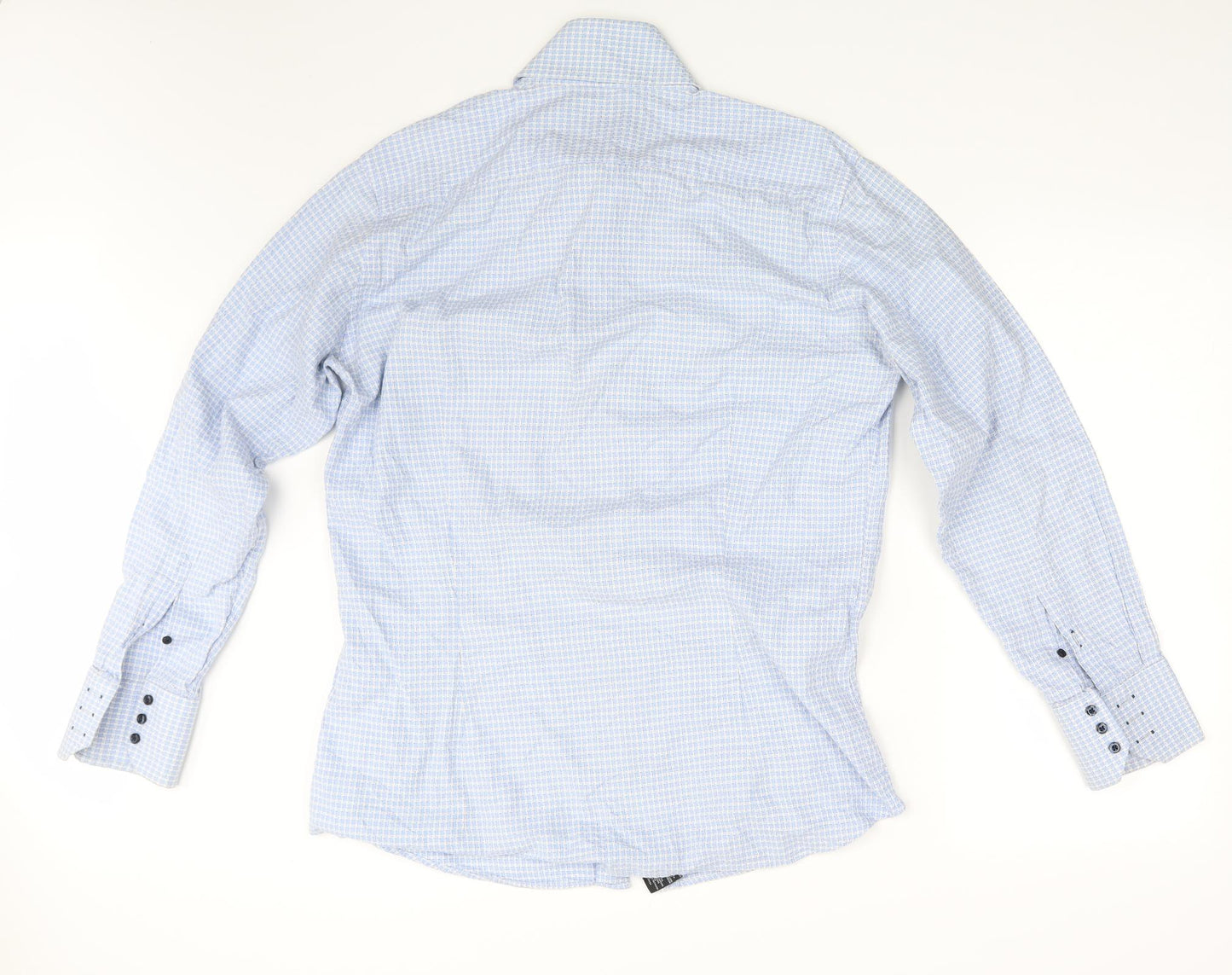Caliban Mens Blue    Button-Up One Size