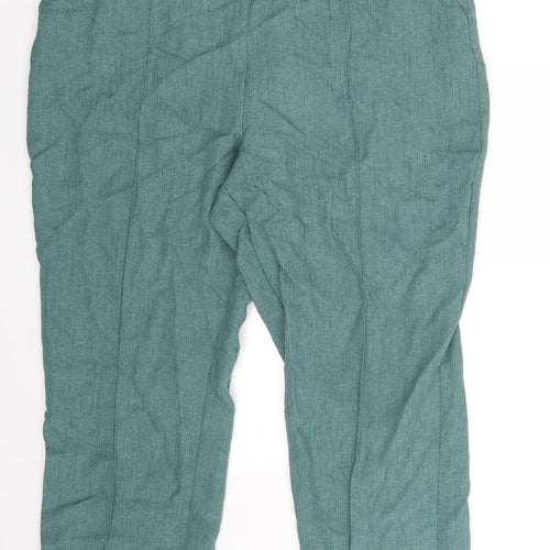 Preworn Womens Green   Trousers  One Size L24 in