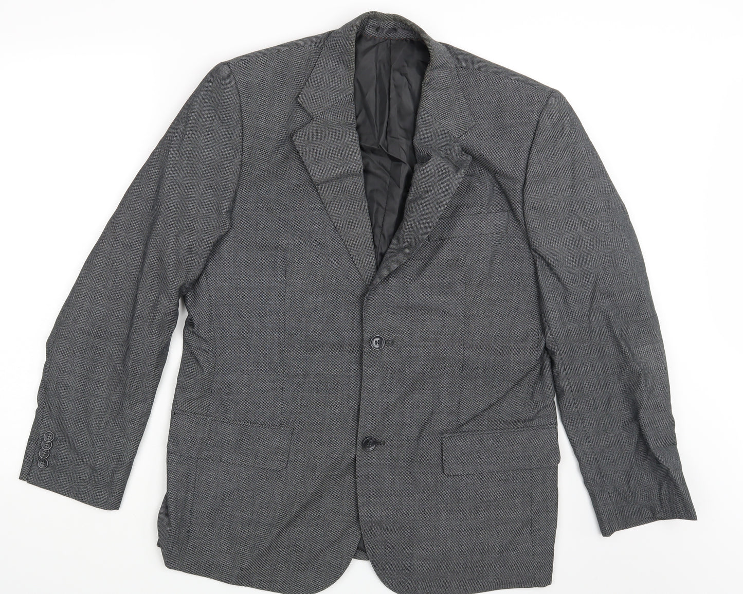 Preworn Mens Black   Jacket Suit Jacket One Size