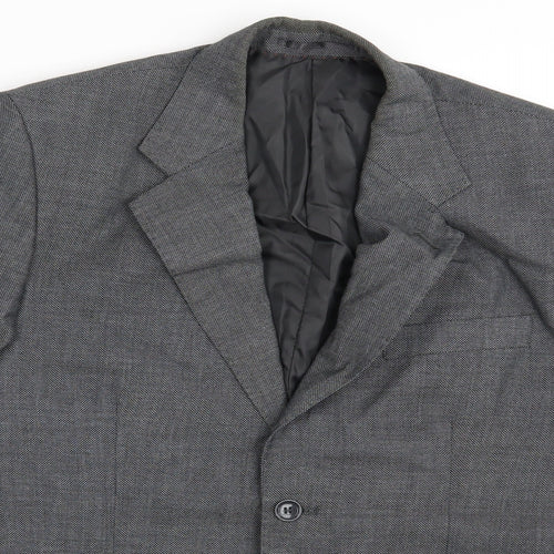 Preworn Mens Black   Jacket Suit Jacket One Size