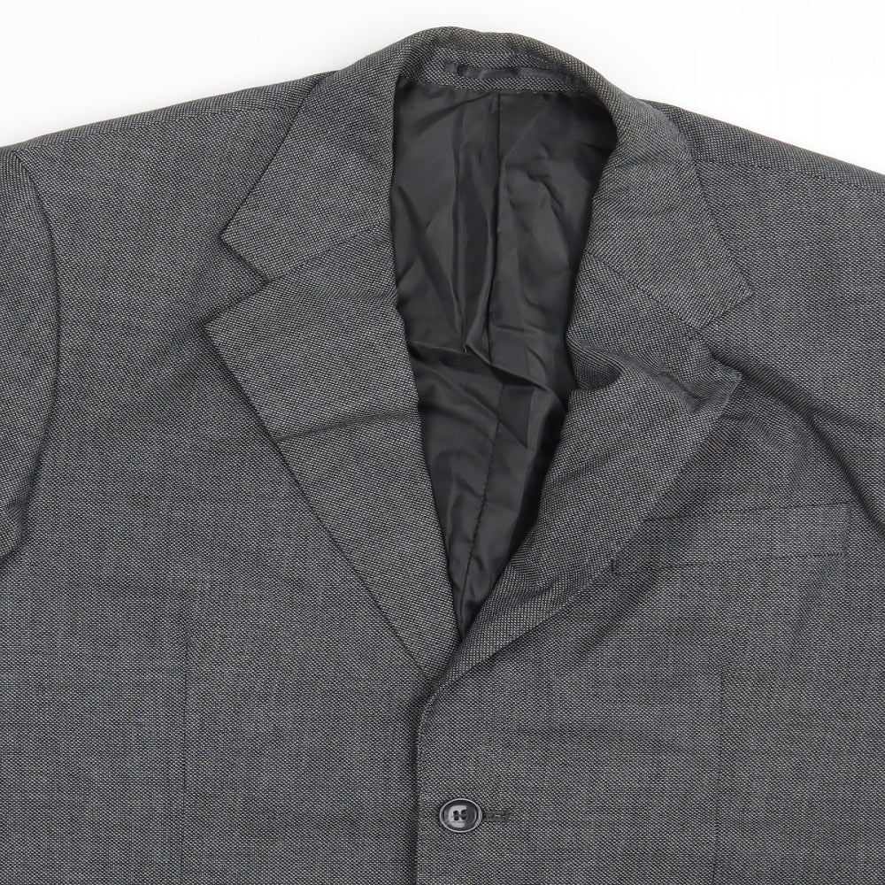 Preworn Mens Black   Jacket Suit Jacket One Size