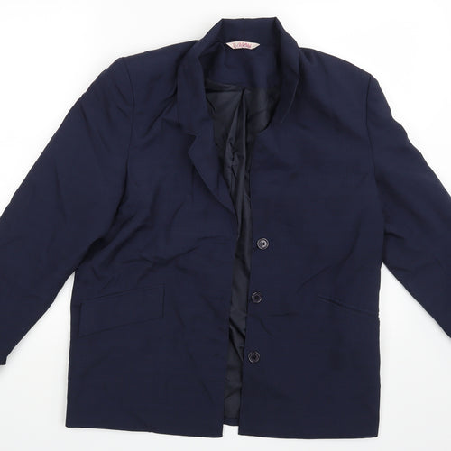 Amalina  Womens Blue   Jacket  Size 12
