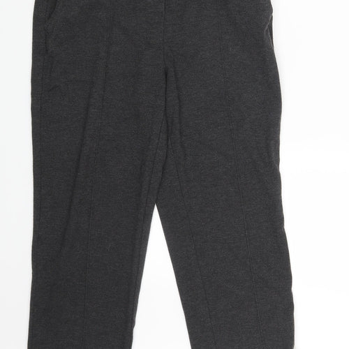 M&S Womens Grey   Trousers  Size 14 L25 in