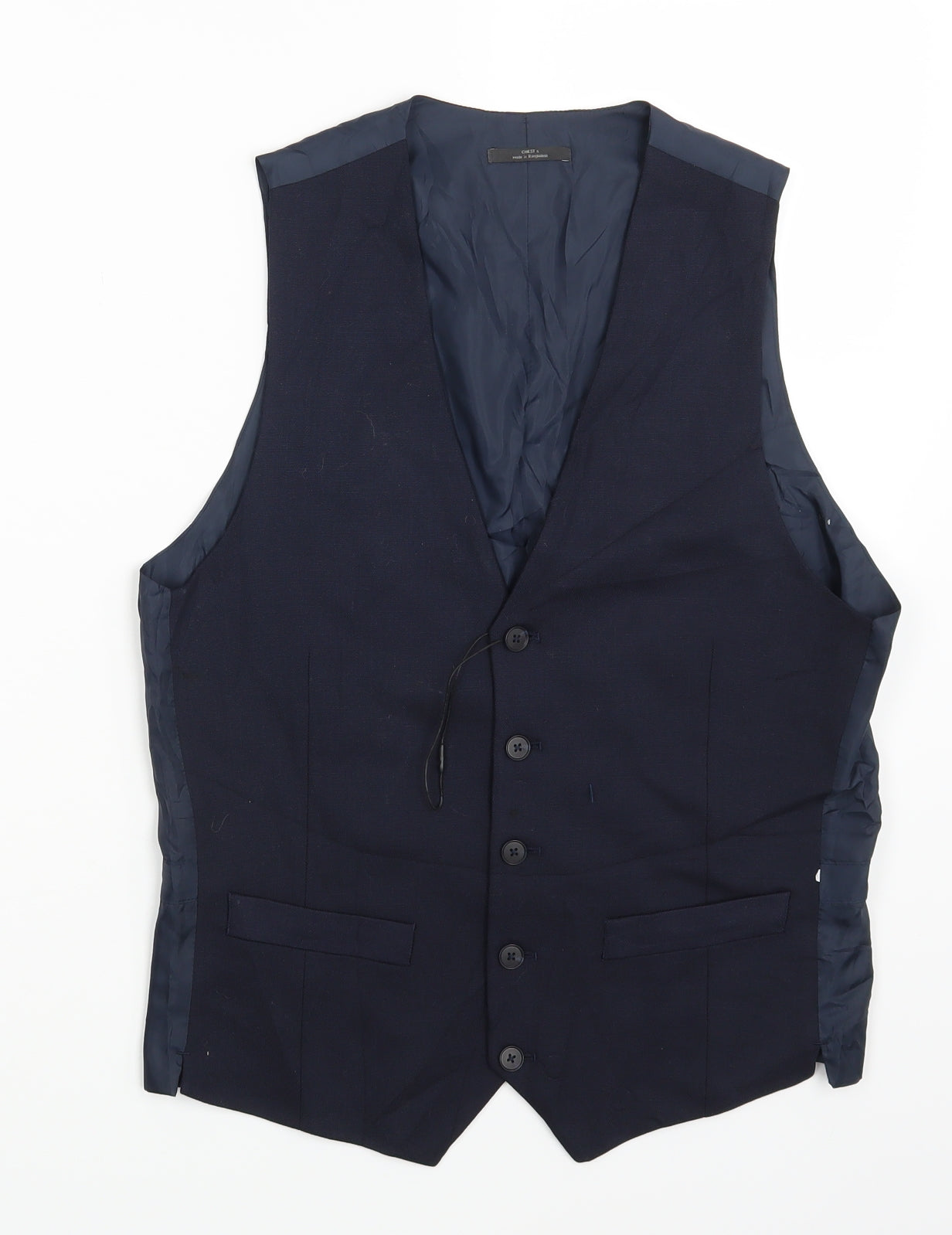 M&S Mens Blue   3-in-1 Jacket Waistcoat Size S