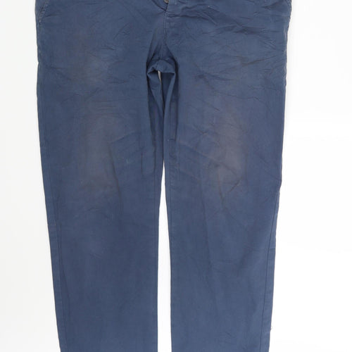 Denim & Co Mens Blue   Trousers  Size 36 L31 in