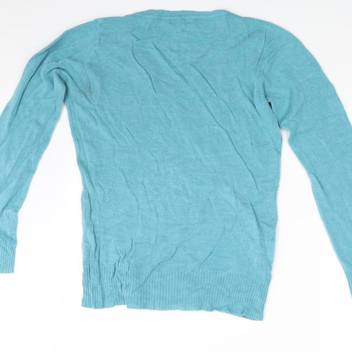 TU Womens Blue   Pullover Sweatshirt Size 14