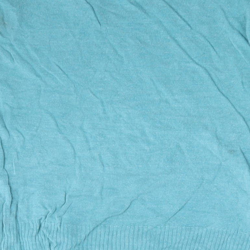 TU Womens Blue   Pullover Sweatshirt Size 14