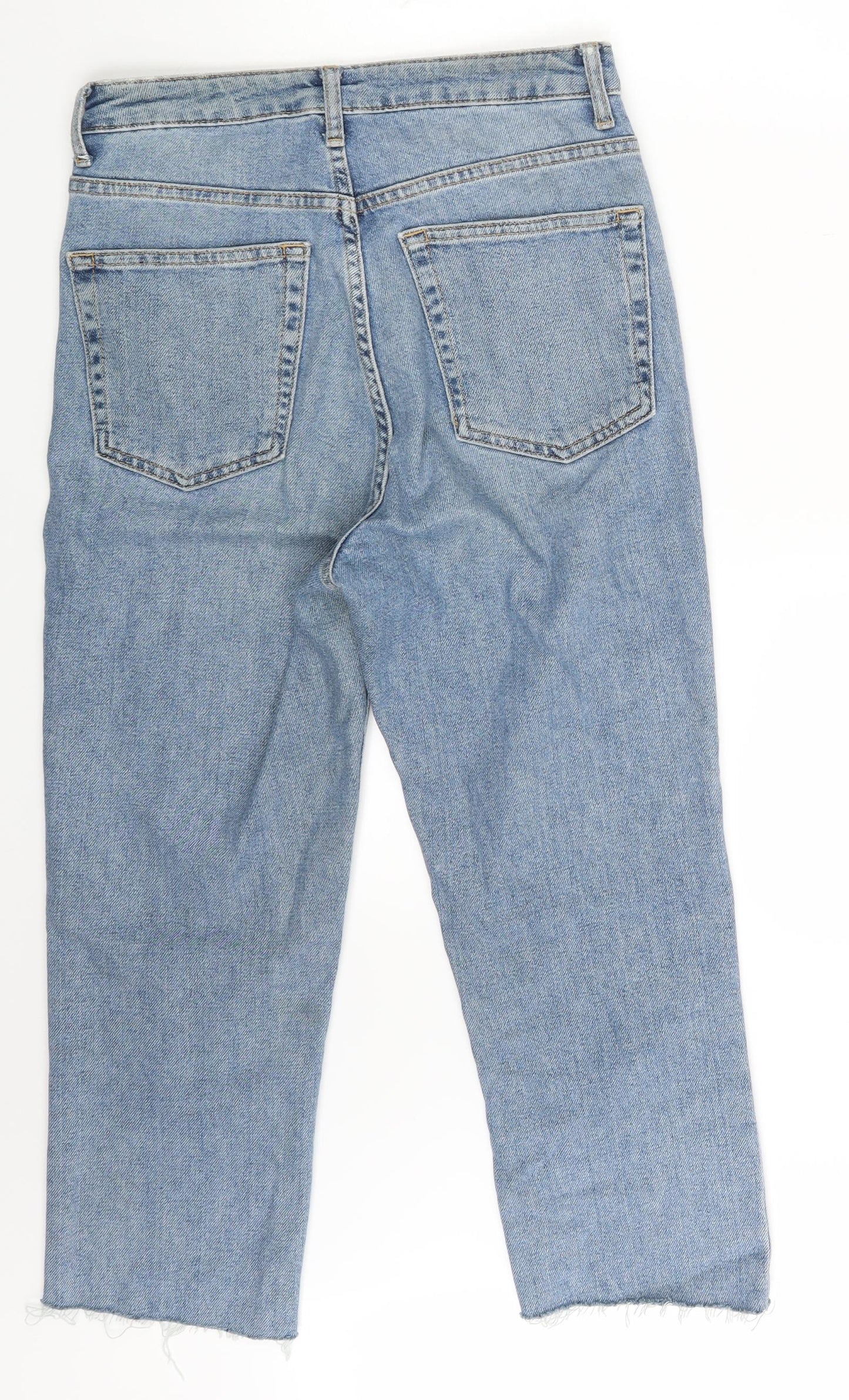 Moto Mens Blue  Denim Straight Jeans Size 28 L21 in