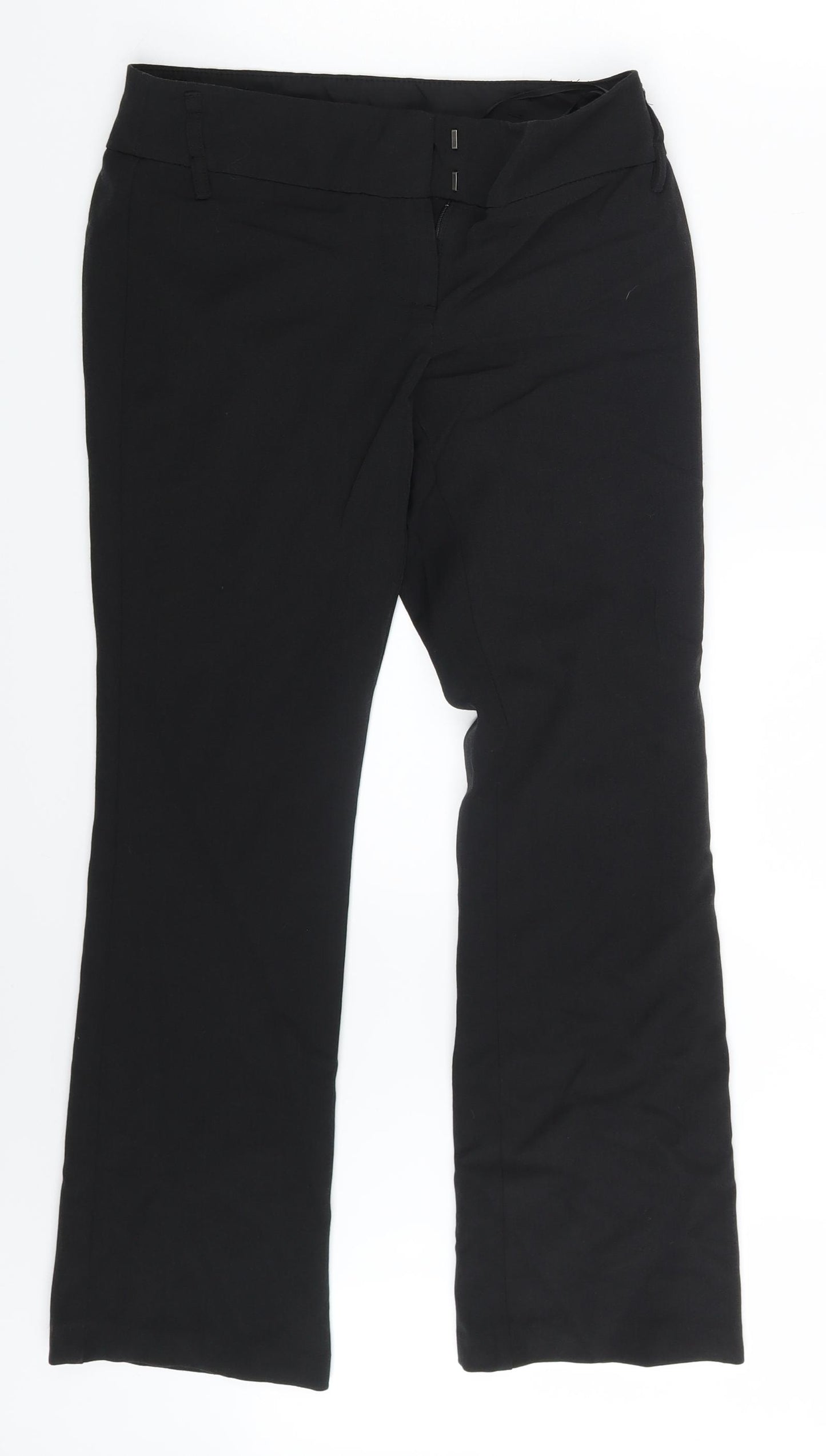 NEXT Womens Black   Trousers  Size 6 L26 in